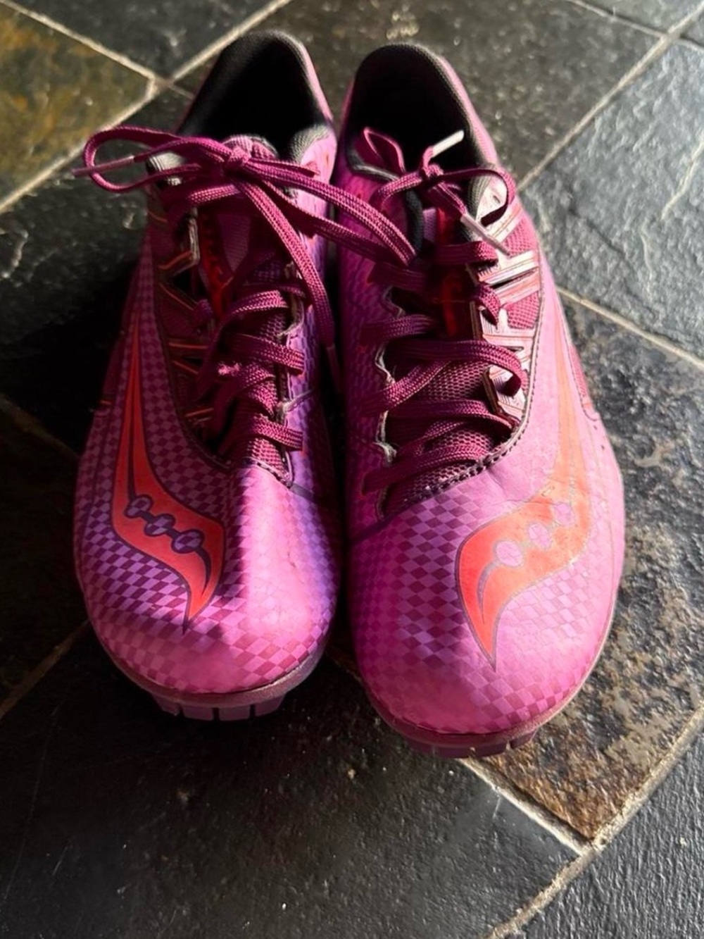Women's Pink Athletic Sneakers - Lightweight Performance